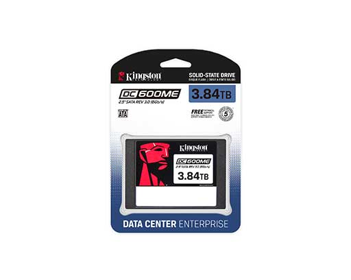 Kingston DC600ME 3.84TB 2.5″ SATA 6Gb/s Enterprise SSD 3 Kingston DC600ME 3.84TB 2.5″ SATA 6Gb/s Enterprise SSD