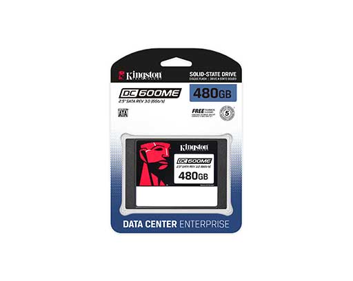 Kingston DC600ME 480GB 2.5″ SATA 6Gb/s Enterprise SSD 3 Kingston DC600ME 480GB 2.5″ SATA 6Gb/s Enterprise SSD
