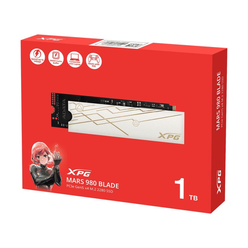 ADATA XPG MARS 980 BLADE 1TB PCIe Gen5 x4 NVMe M.2 2280 SSD 6 ADATA XPG MARS 980 BLADE 1TB PCIe Gen5 x4 NVMe M.2 2280 SSD