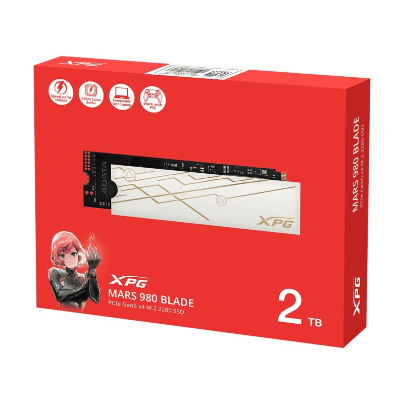 ADATA XPG MARS 980 BLADE 2TB PCIe Gen5 x4 NVMe M.2 2280 SSD 6 ADATA XPG MARS 980 BLADE 2TB PCIe Gen5 x4 NVMe M.2 2280 SSD