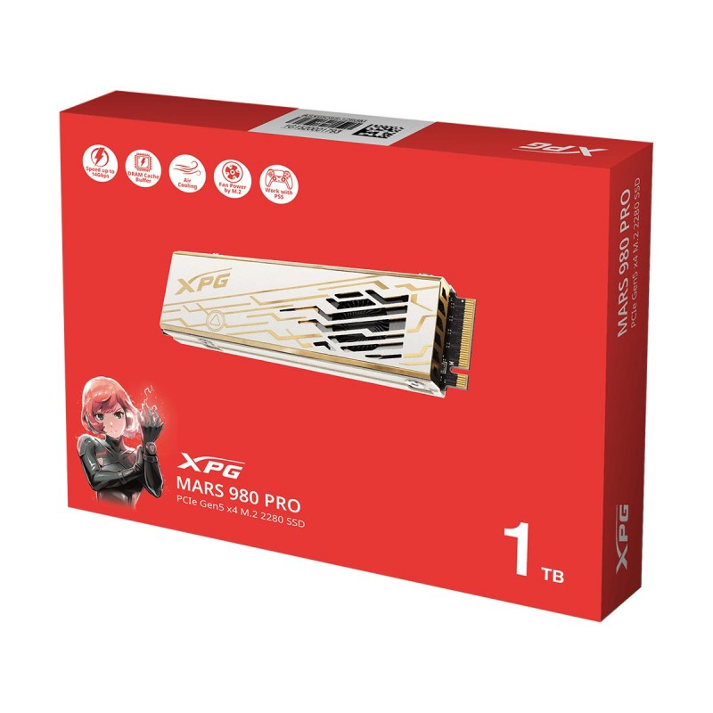 ADATA XPG MARS 980 PRO 1TB PCIe Gen5 x4 NVMe M.2 2280 SSD 6 ADATA XPG MARS 980 PRO 1TB PCIe Gen5 x4 NVMe M.2 2280 SSD