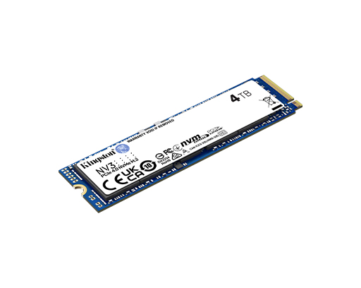 Kingston NV3 4TB PCIe 4.0 x4 NVMe M.2 2280 SSD 2 Kingston NV3 4TB PCIe 4.0 x4 NVMe M.2 2280 SSD