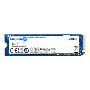 Kingston NV3 500GB PCIe 4.0 x4 NVMe M.2 2280 SSD