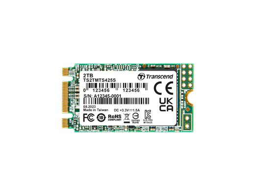 Transcend MTS425S 500GB M.2 2242 SATA III 6Gb/s Internal SSD