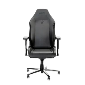Kyros Throne Series Black Leatherette Ergonomic Gaming Chair
