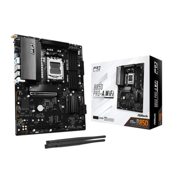 ASRock B850 Pro-A WiFi AMD AM5 ATX Motherboard 1 ASRock B850 Pro-A WiFi AMD AM5 ATX Motherboard