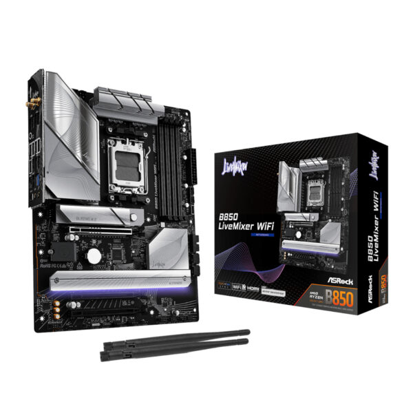 ASRock B850 LiveMixer WiFi AMD AM5 ATX Motherboard