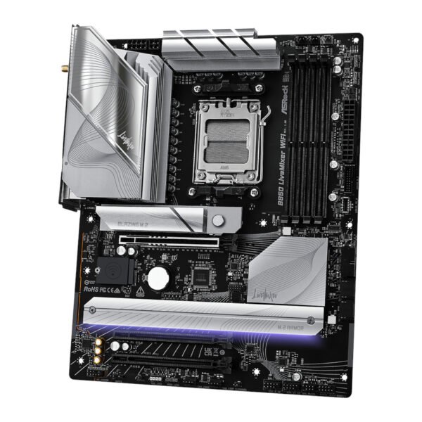 ASRock B850 LiveMixer WiFi AMD AM5 ATX Motherboard 4 ASRock B850 LiveMixer WiFi AMD AM5 ATX Motherboard