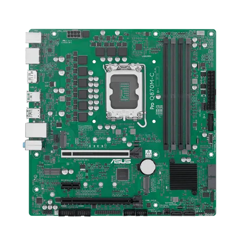 ASUS Pro Q870M-C-CSM Intel LGA1851 Micro-ATX Motherboard 2 ASUS Pro Q870M-C-CSM Intel LGA1851 Micro-ATX Motherboard