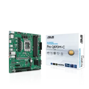 ASUS Pro Q870M-C-CSM Intel LGA1851 Micro-ATX Motherboard