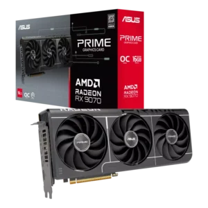 ASUS Prime Radeon RX 9070 EVO OC Edition 16GB GDDR6 PCIe 5.0 Graphics Card
