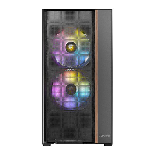 Antec FLUX REAR ARGB ATX Mid-Tower Tempered Glass Gaming Chassis 3 Antec FLUX REAR ARGB ATX Mid-Tower Tempered Glass Gaming Chassis