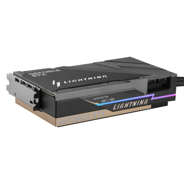 MSI GeForce RTX 5090 LIGHTNING Z 32GB GDDR7 PCIe 5.0 Liquid-Cooled Graphics Card 6 MSI GeForce RTX 5090 LIGHTNING Z 32GB GDDR7 PCIe 5.0 Liquid-Cooled Graphics Card
