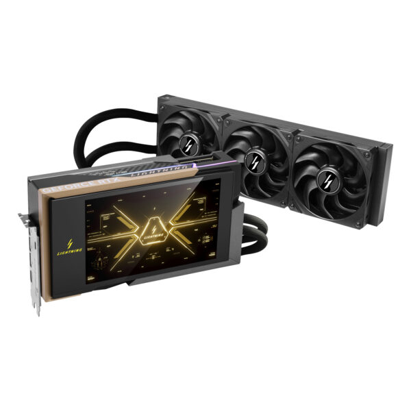 MSI GeForce RTX 5090 LIGHTNING Z 32GB GDDR7 PCIe 5.0 Liquid-Cooled Graphics Card 4 MSI GeForce RTX 5090 LIGHTNING Z 32GB GDDR7 PCIe 5.0 Liquid-Cooled Graphics Card