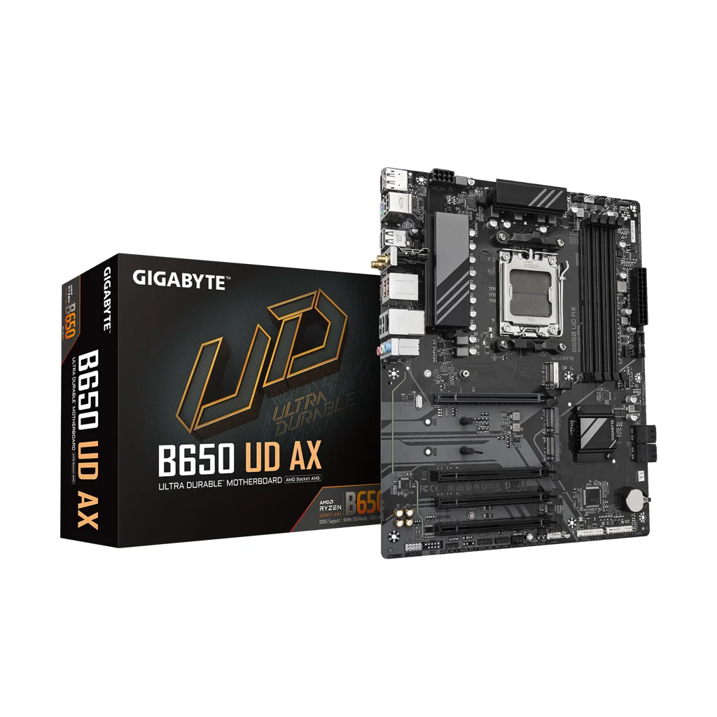 GIGABYTE B650 UD AX AMD B650 Ryzen AM5 ATX Motherboard