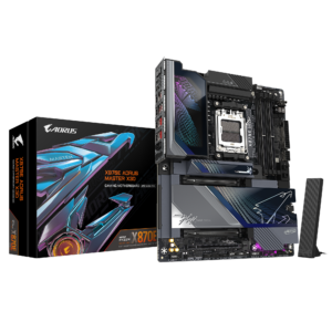 Gigabyte X870E AORUS MASTER X3D AMD AM5 ATX DDR5 PCIe 5.0 WiFi 7 Motherboard