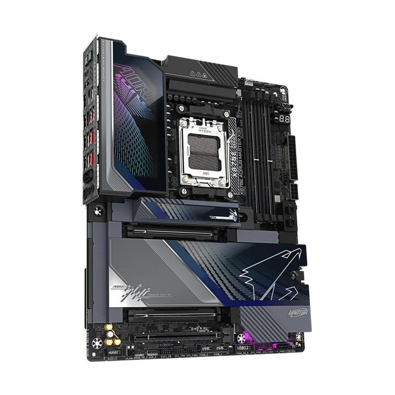 Gigabyte X870E AORUS MASTER X3D AMD AM5 ATX DDR5 PCIe 5.0 WiFi 7 Motherboard 4 Gigabyte X870E AORUS MASTER X3D AMD AM5 ATX DDR5 PCIe 5.0 WiFi 7 Motherboard