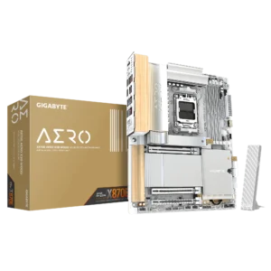 Gigabyte X870E AERO X3D WOOD AMD AM5 ATX DDR5 PCIe 5.0 WiFi 7 Motherboard