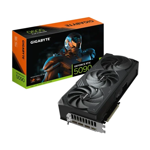 Gigabyte GeForce RTX 5090 WINDFORCE OC 32GB GDDR7 PCIe 5.0 Graphics Card