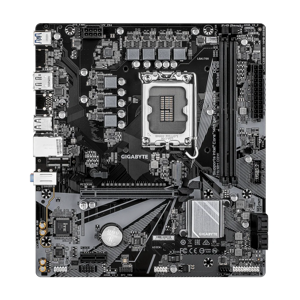GIGABYTE H610M D3W Intel H610 LGA1700 Micro-ATX Motherboard 2 GIGABYTE H610M D3W Intel H610 LGA1700 Micro-ATX Motherboard