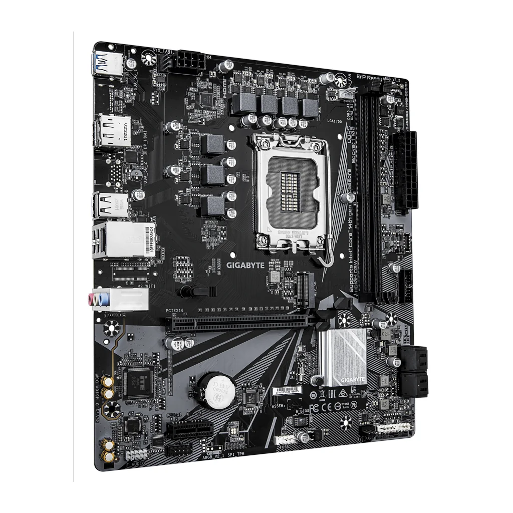 GIGABYTE H610M D3W Intel H610 LGA1700 Micro-ATX Motherboard 3 GIGABYTE H610M D3W Intel H610 LGA1700 Micro-ATX Motherboard