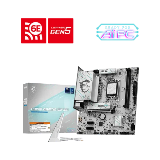 MSI H810M GAMING WIFI6E Intel H810 LGA1851 Micro-ATX DDR5 Motherboard