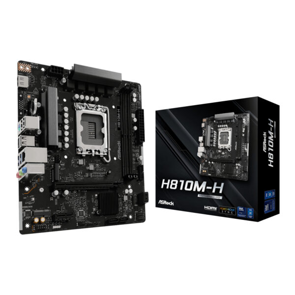 ASRock H810M-H Intel LGA1851 Micro-ATX Motherboard 1 ASRock H810M-H Intel LGA1851 Micro-ATX Motherboard