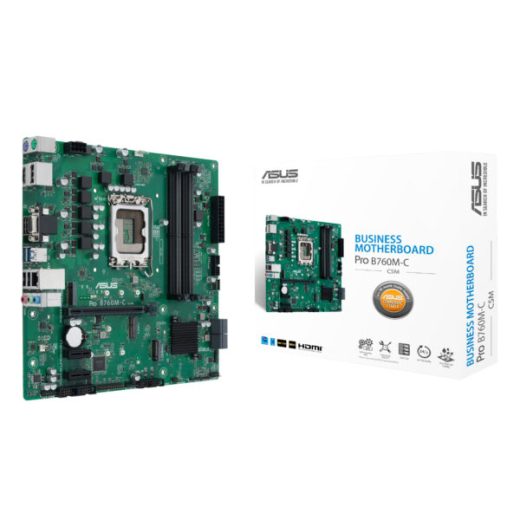 ASUS Pro B760M-C-CSM Intel LGA1700 Micro-ATX Motherboard