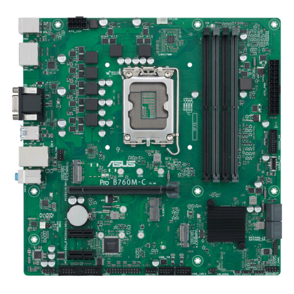 ASUS Pro B760M-C-CSM Intel LGA1700 Micro-ATX Motherboard 2 ASUS Pro B760M-C-CSM Intel LGA1700 Micro-ATX Motherboard