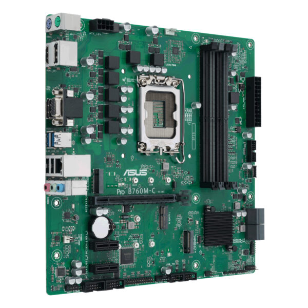 ASUS Pro B760M-C-CSM Intel LGA1700 Micro-ATX Motherboard 3 ASUS Pro B760M-C-CSM Intel LGA1700 Micro-ATX Motherboard