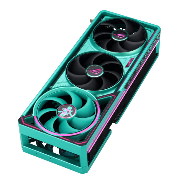 ASUS ROG Astral GeForce RTX 5080 OC Hatsune Miku Edition 16GB GDDR7 PCIe 5.0 Graphics Card 3 ASUS ROG Astral GeForce RTX 5080 OC Hatsune Miku Edition 16GB GDDR7 PCIe 5.0 Graphics Card