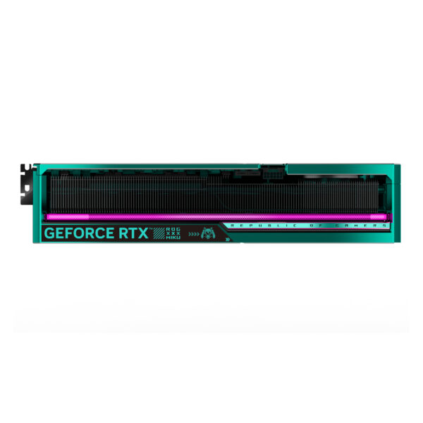 ASUS ROG Astral GeForce RTX 5080 OC Hatsune Miku Edition 16GB GDDR7 PCIe 5.0 Graphics Card 4 ASUS ROG Astral GeForce RTX 5080 OC Hatsune Miku Edition 16GB GDDR7 PCIe 5.0 Graphics Card