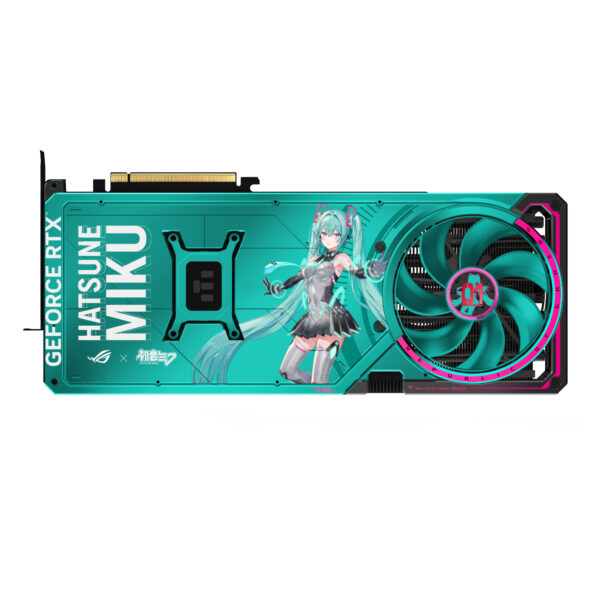 ASUS ROG Astral GeForce RTX 5080 OC Hatsune Miku Edition 16GB GDDR7 PCIe 5.0 Graphics Card 5 ASUS ROG Astral GeForce RTX 5080 OC Hatsune Miku Edition 16GB GDDR7 PCIe 5.0 Graphics Card