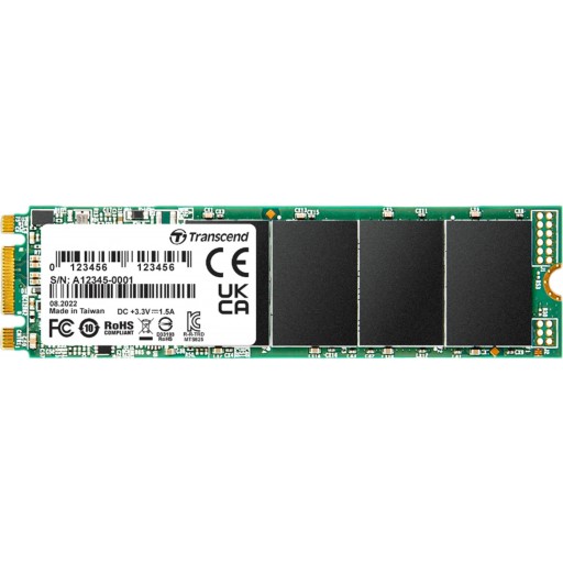 Transcend MTS825S 500GB M.2 2280 SATA III 6Gb/s Internal SSD
