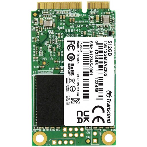 Transcend 512GB mSATA III 6Gb/s 3D NAND Internal SSD