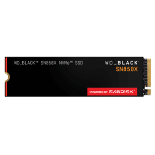 Western Digital WD Black SN850X 1TB PCIe 4.0 NVMe M.2 SSD