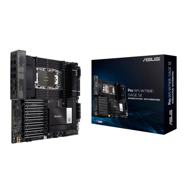 ASUS Pro WS W790E-SAGE SE Intel LGA4677 EEB Workstation Motherboard 1 ASUS Pro WS W790E-SAGE SE Intel LGA4677 EEB Workstation Motherboard