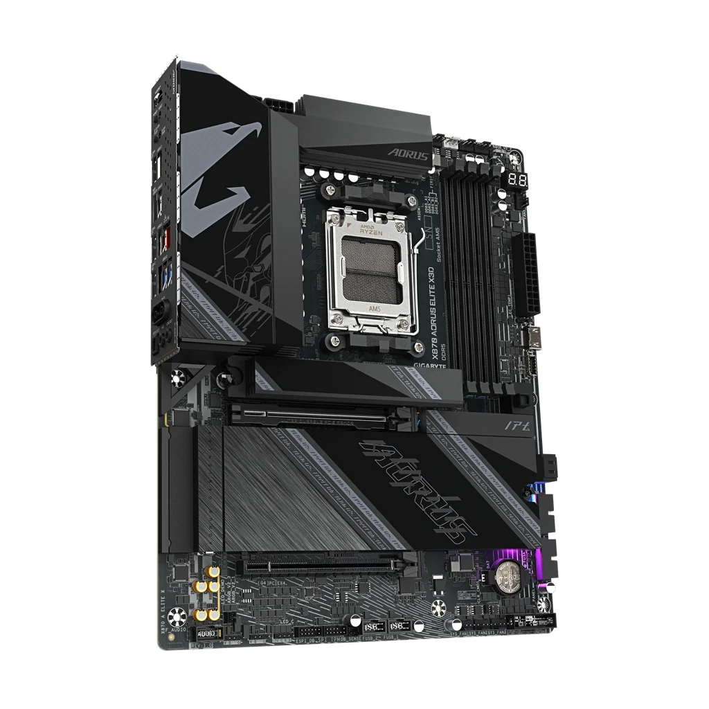 GIGABYTE X870 AORUS ELITE X3D AMD X870 Ryzen AM5 ATX Motherboard 3 GIGABYTE X870 AORUS ELITE X3D AMD X870 Ryzen AM5 ATX Motherboard