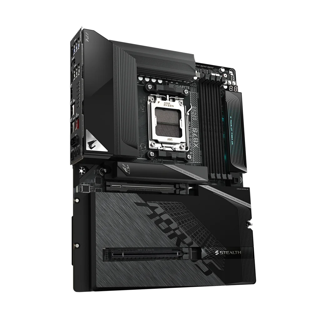 GIGABYTE X870 AORUS STEALTH AMD X870 Ryzen AM5 ATX Motherboard 4 GIGABYTE X870 AORUS STEALTH AMD X870 Ryzen AM5 ATX Motherboard