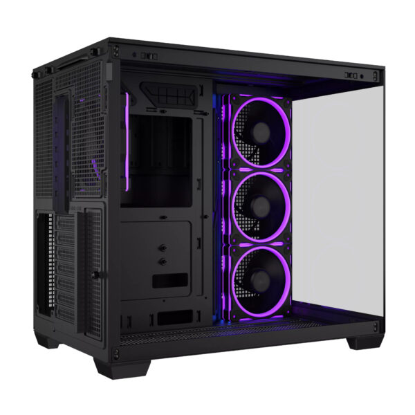ASUS A32 PLUS ARGB Black ATX Mid-Tower Tempered Glass Gaming Case 3 ASUS A32 PLUS ARGB Black ATX Mid-Tower Tempered Glass Gaming Case