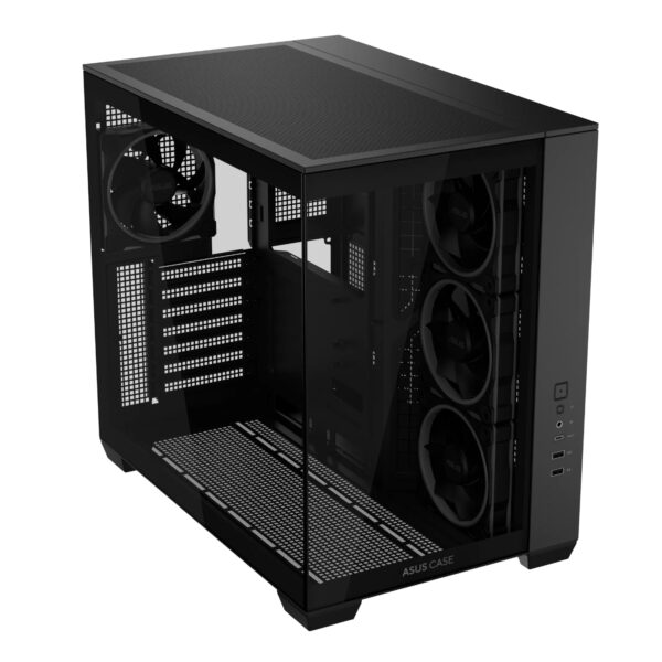 ASUS A32 PLUS ARGB Black ATX Mid-Tower Tempered Glass Gaming Case 4 ASUS A32 PLUS ARGB Black ATX Mid-Tower Tempered Glass Gaming Case
