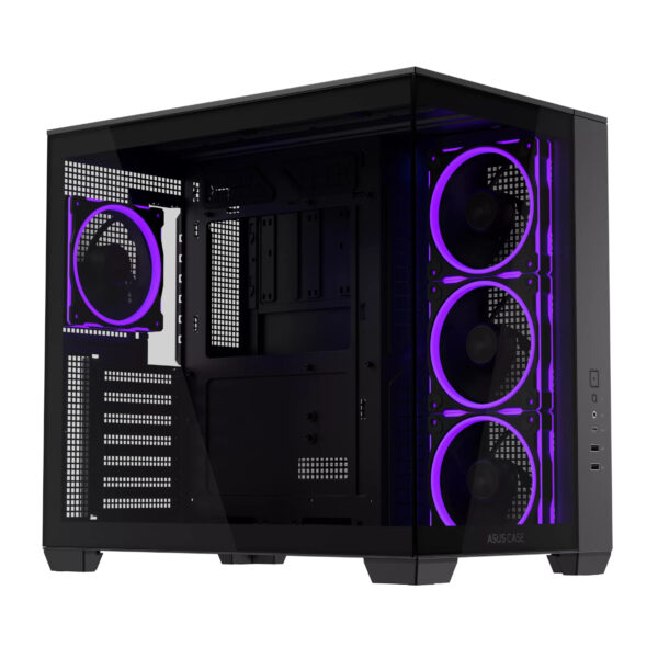 ASUS A32 PLUS ARGB Black ATX Mid-Tower Tempered Glass Gaming Case 2 ASUS A32 PLUS ARGB Black ATX Mid-Tower Tempered Glass Gaming Case