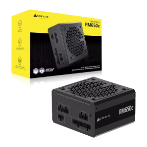 Corsair RMe Series RM650e 650W 80 PLUS Gold Fully Modular ATX 3.1 PCIe 5.1 Power Supply