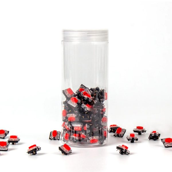 Keychron Gateron Low Profile 2.0 Red Mechanical Switches 110 Pack 2 Keychron Gateron Low Profile 2.0 Red Mechanical Switches 110 Pack