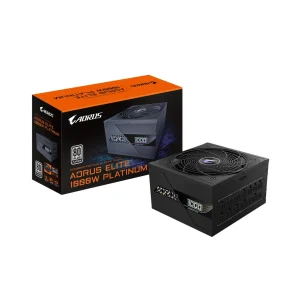 Gigabyte AORUS ELITE P1000W 1000W 80 PLUS Platinum Fully Modular ATX 3.1 PCIe 5.1 Power Supply