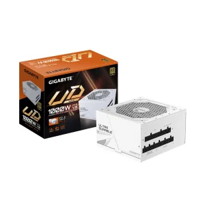 Gigabyte UD1000GM PG5 V2 ICE 1000W 80 PLUS Gold Fully Modular ATX 3.1 PCIe 5.1 Power Supply