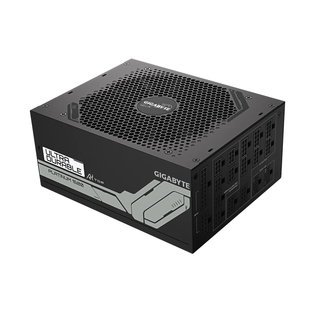 Gigabyte UD1600PM PG5 AI TOP 1600W 80 PLUS Platinum Fully Modular ATX 3.1 PCIe 5.0 Power Supply 2 Gigabyte UD1600PM PG5 AI TOP 1600W 80 PLUS Platinum Fully Modular ATX 3.1 PCIe 5.0 Power Supply