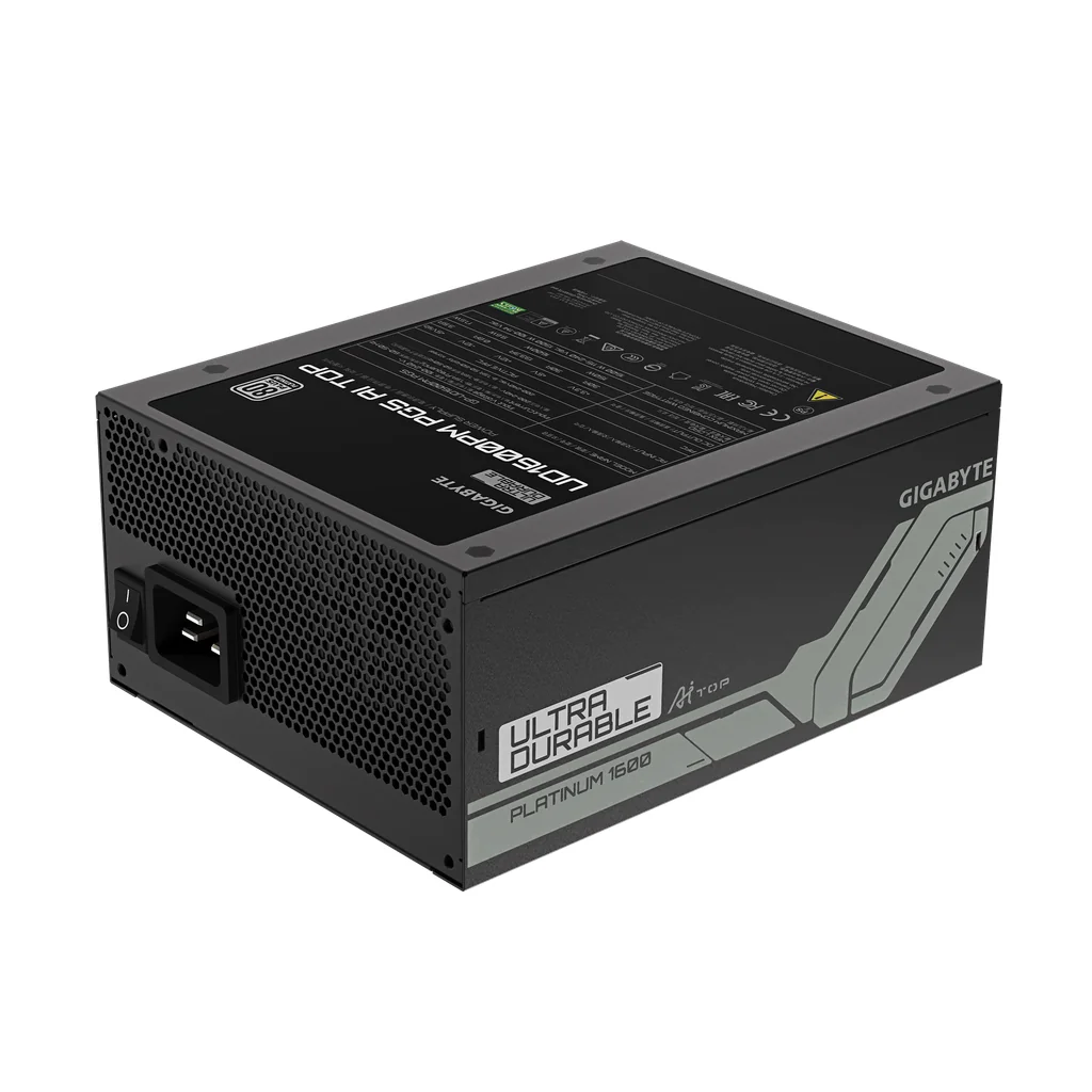 Gigabyte UD1600PM PG5 AI TOP 1600W 80 PLUS Platinum Fully Modular ATX 3.1 PCIe 5.0 Power Supply 7 Gigabyte UD1600PM PG5 AI TOP 1600W 80 PLUS Platinum Fully Modular ATX 3.1 PCIe 5.0 Power Supply