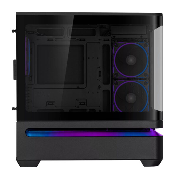 ASUS Prime AP202 ARGB Black Panoramic Tempered Glass Micro-ATX Gaming Case 5 ASUS Prime AP202 ARGB Black Panoramic Tempered Glass Micro-ATX Gaming Case