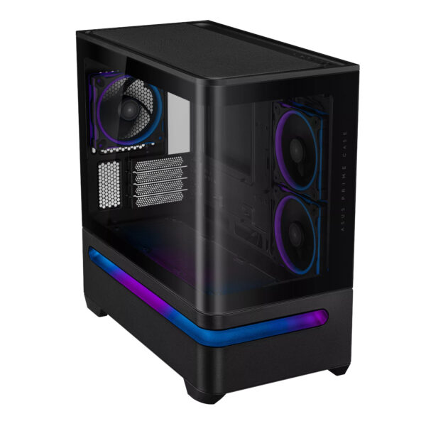 ASUS Prime AP202 ARGB Black Panoramic Tempered Glass Micro-ATX Gaming Case 4 ASUS Prime AP202 ARGB Black Panoramic Tempered Glass Micro-ATX Gaming Case